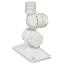 Four way antenna ratchet mount, two knobs