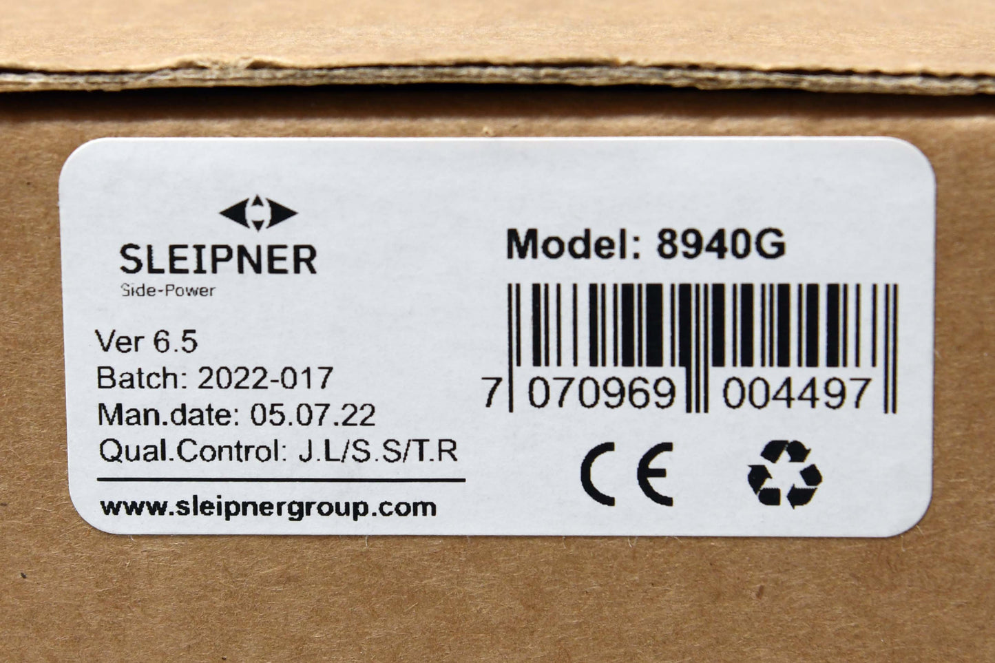 Sleipner / Side-Power 8940G Dual Joystick Control