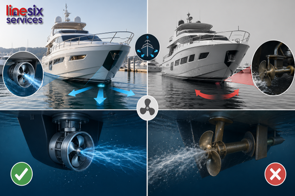 How Does Bow Thruster Side Power Compare to Traditional Thrusters?