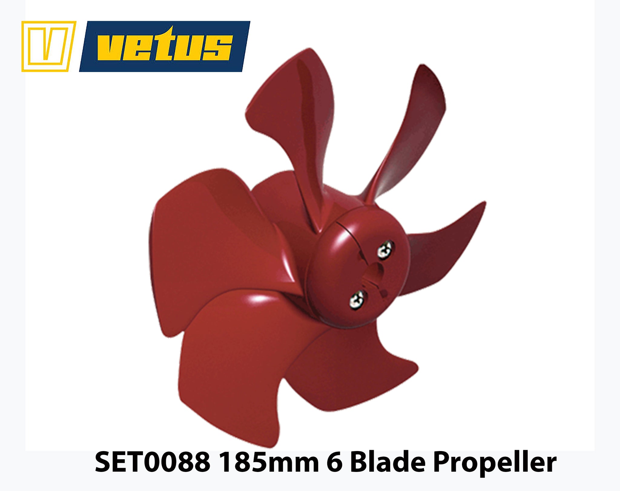 Vetus SET0088 185mm 6 Blade Prop