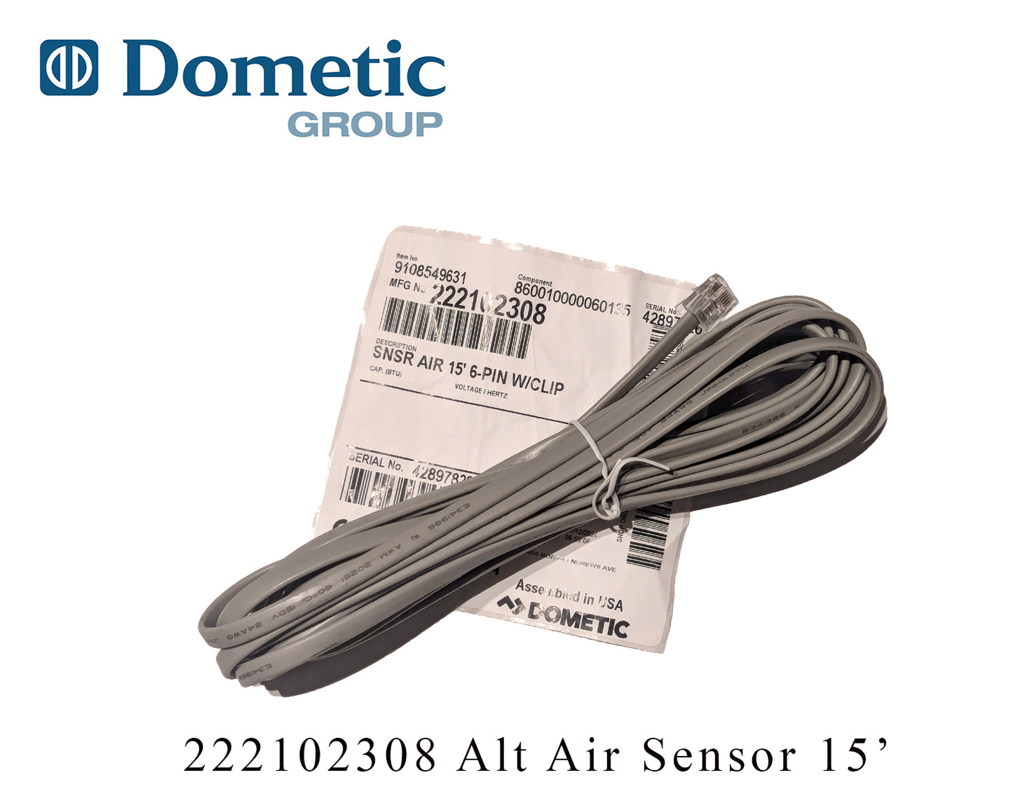 Dometic 222102308 Alt Air Sensor 6 Pin 15'