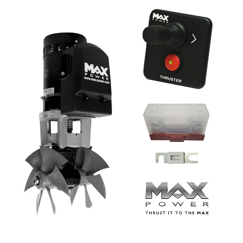MAX POWER 636265 Thruster Pack Bundle CT100/12V 185mm
