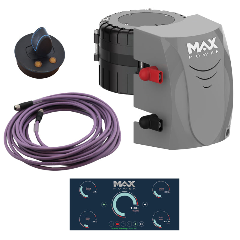 MAX POWER 636776 Thruster Eco VIP150/250 Motor Kit 24V