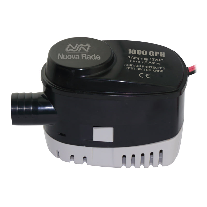 Nuova Rade 73772 Submersible Automatic Bilge Pump, 1000Gph, 24V