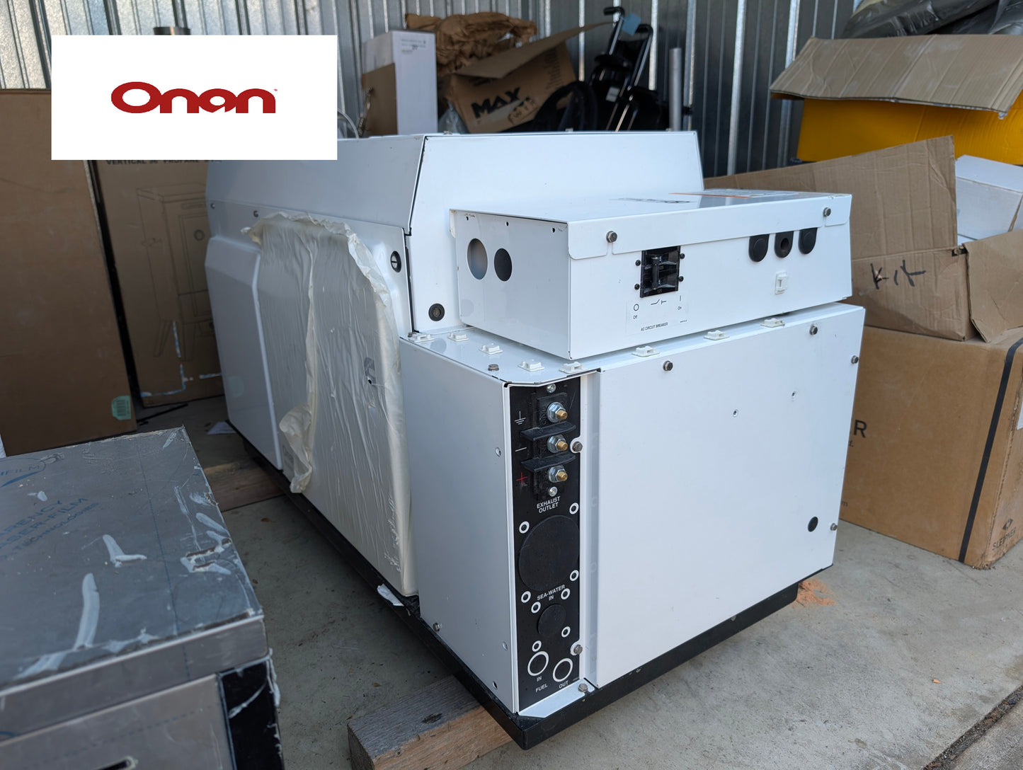 ONAN 29MDKDS Marine Generator 24V Diesel Powered