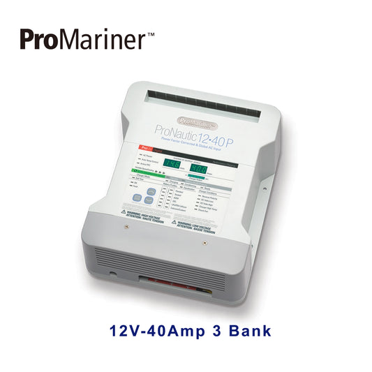 Pro Mariner 1240P - 3 Bank Marine Battery Charger