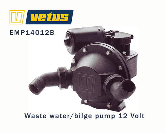 Vetus EMP14012B Waste Water / Bilge Pump 12V