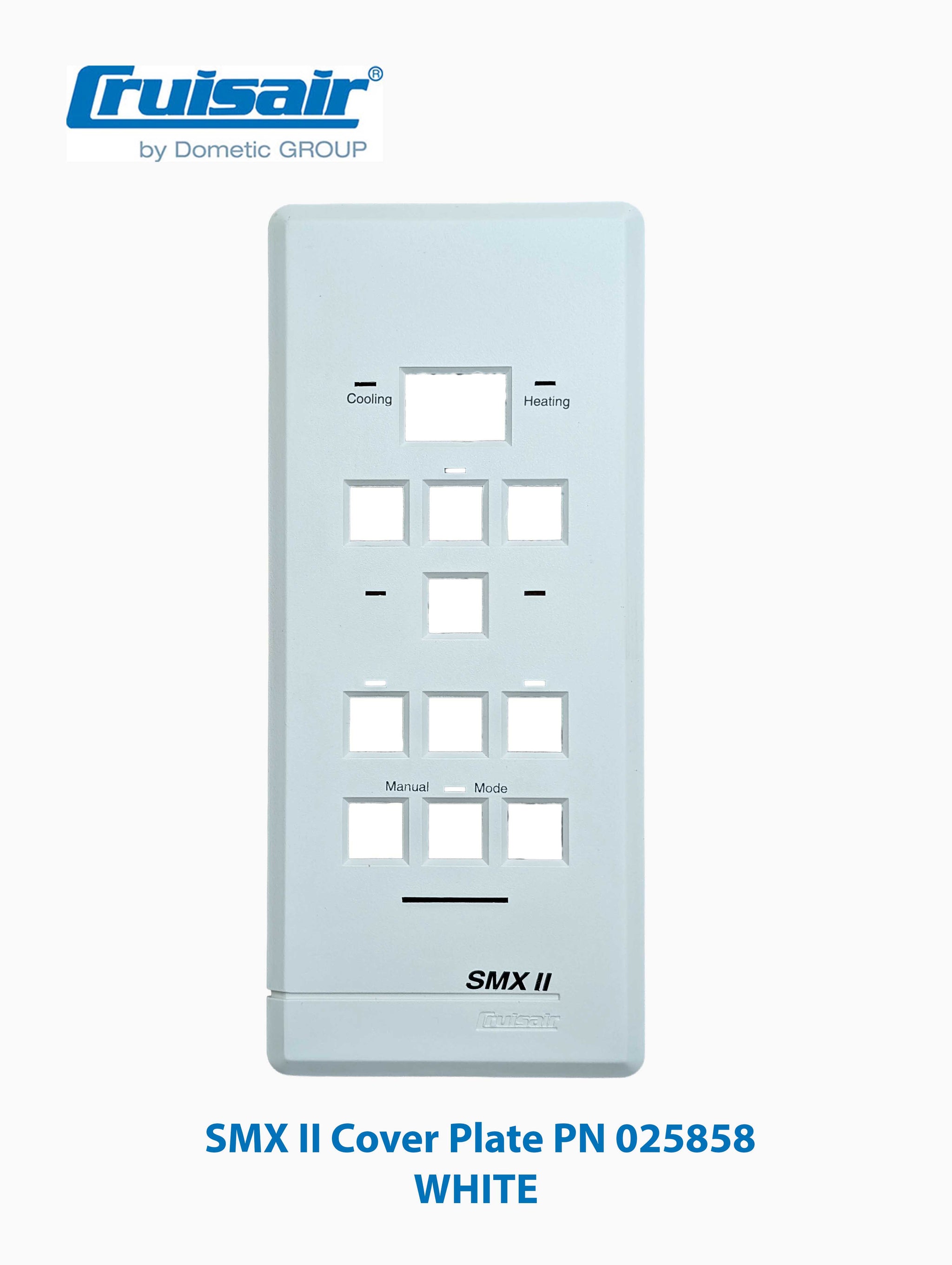 Dometic / Cruisair 025858 SMX II Control Cover Panel - White