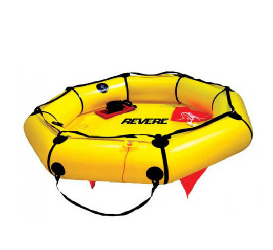 REVERE COASTAL COMPACT Liferaft, w/o canopy, 6prs