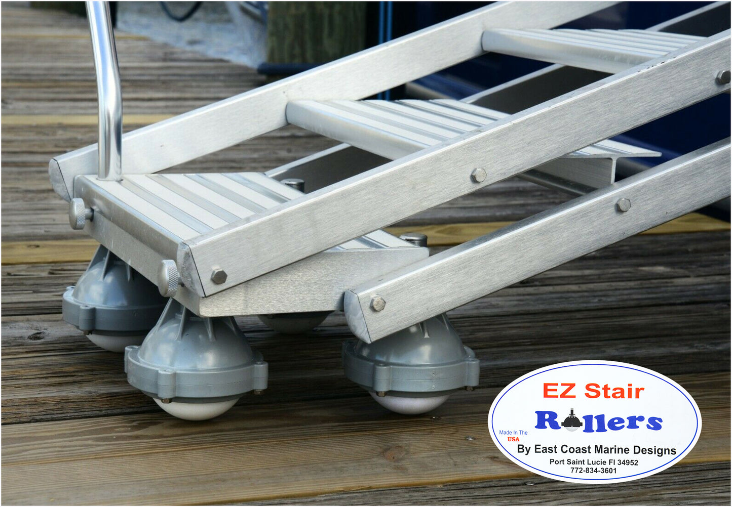 EZ Stair Rollers - Upgrade the rollers on your stair ramp (Fits most major brands)