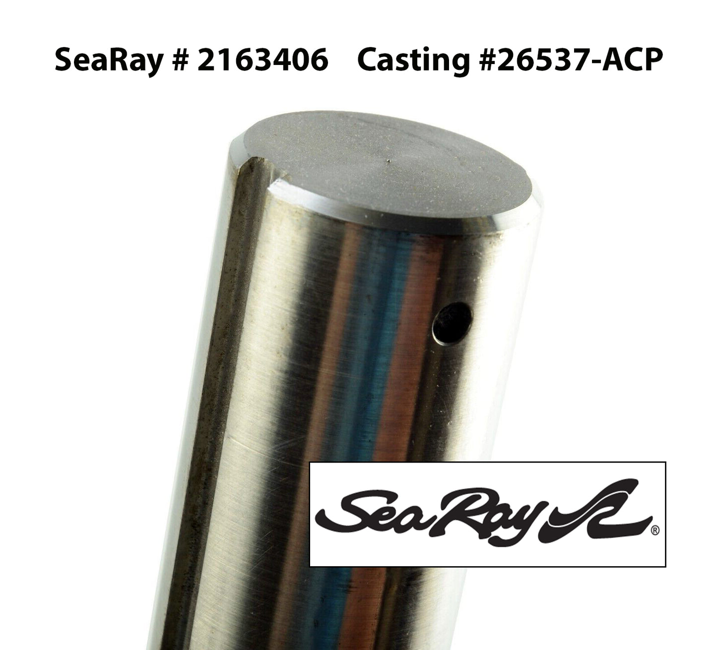Sea Ray #2163406 Rudder 1.5" Shaft Casting # 26357 ACP 400DA / 400FLY